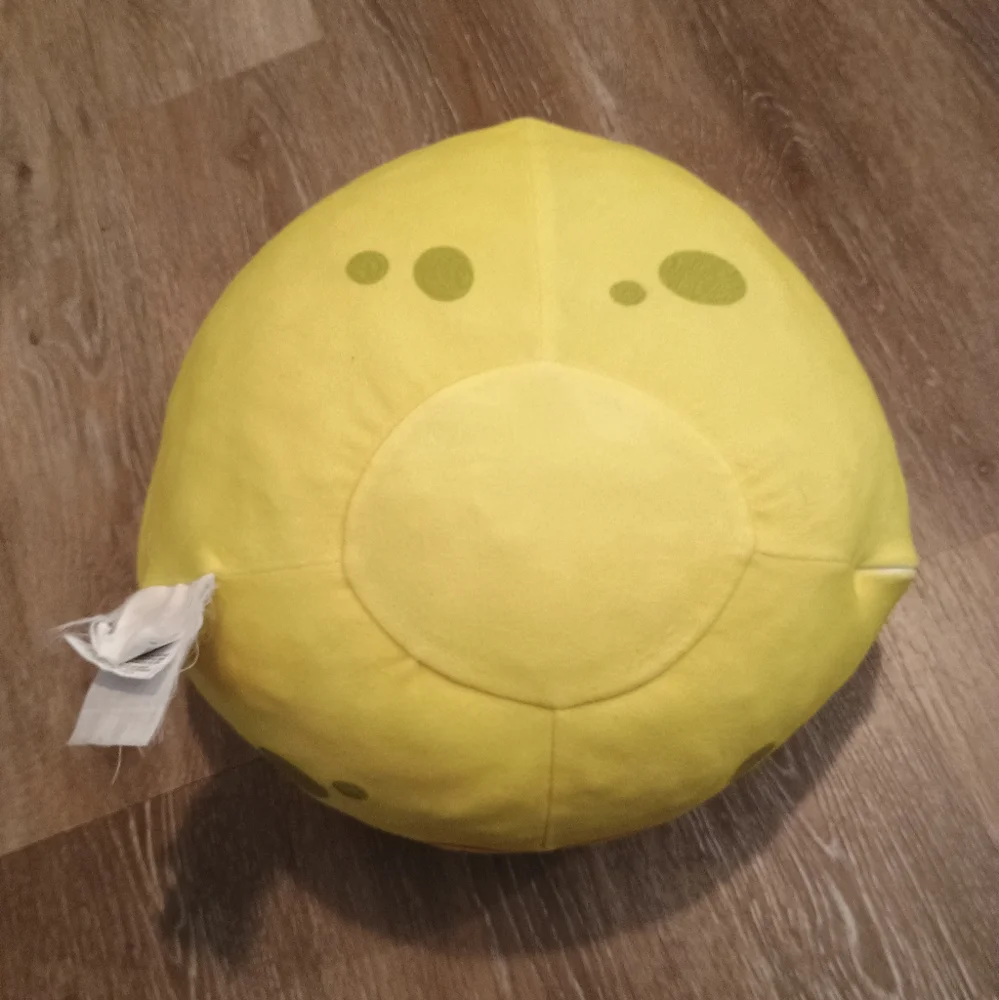 Nickelodeon SpongeBob SquarePants Cuddly  Yellow Round Plush Cloud Pillow 12in - Picture 7 of 10